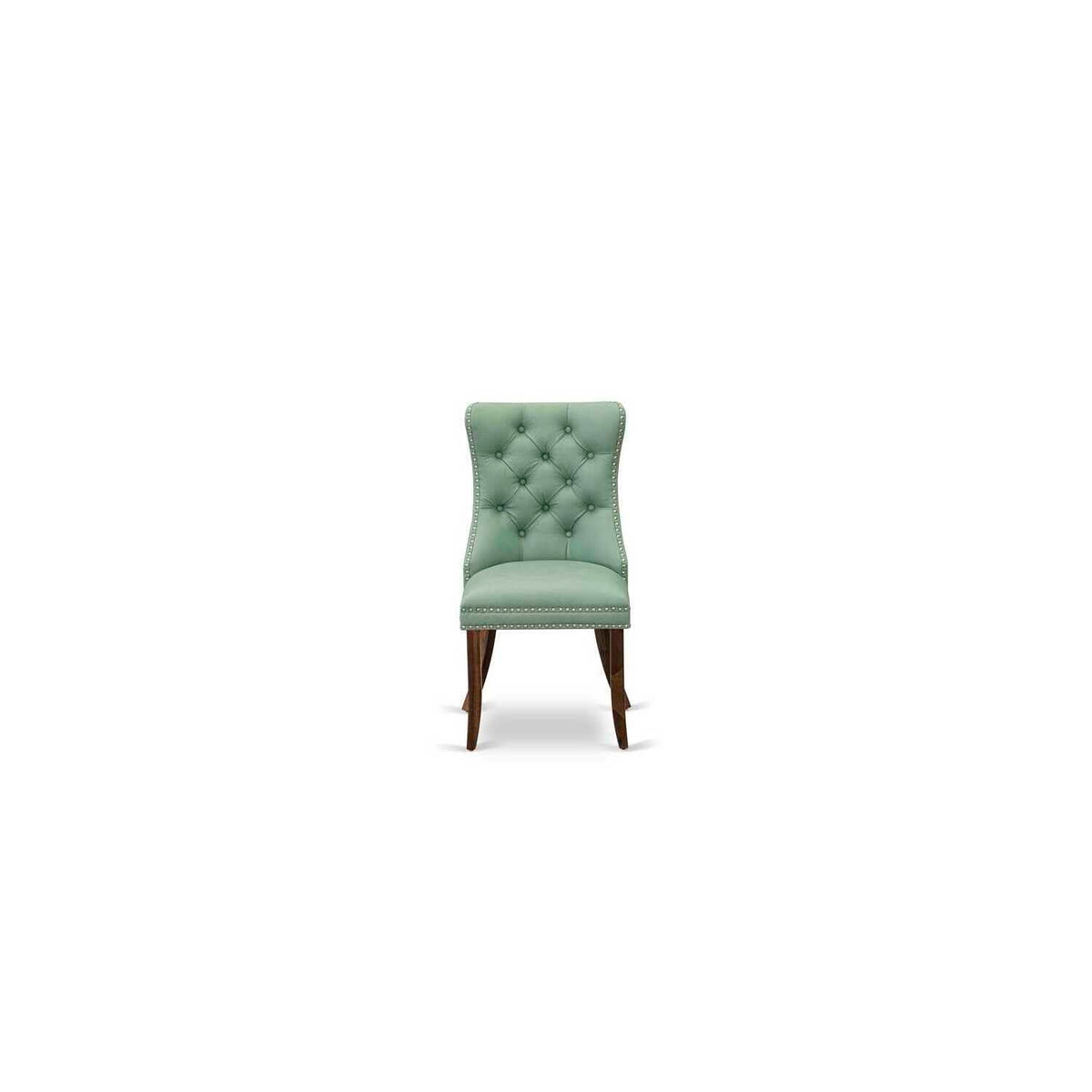9 Piece Dining Room Set with Green Chairs F79947