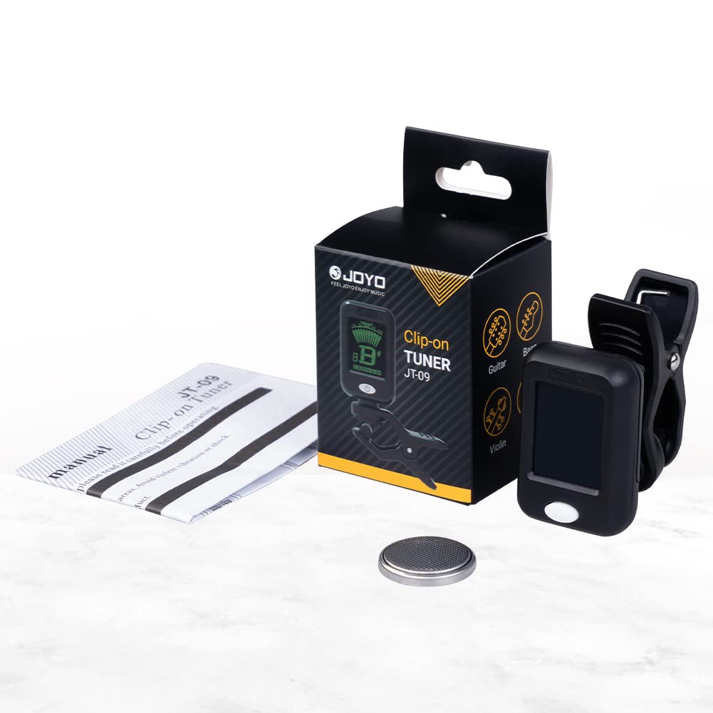 Clip on Chromatic Tuner 4PCS Black I319