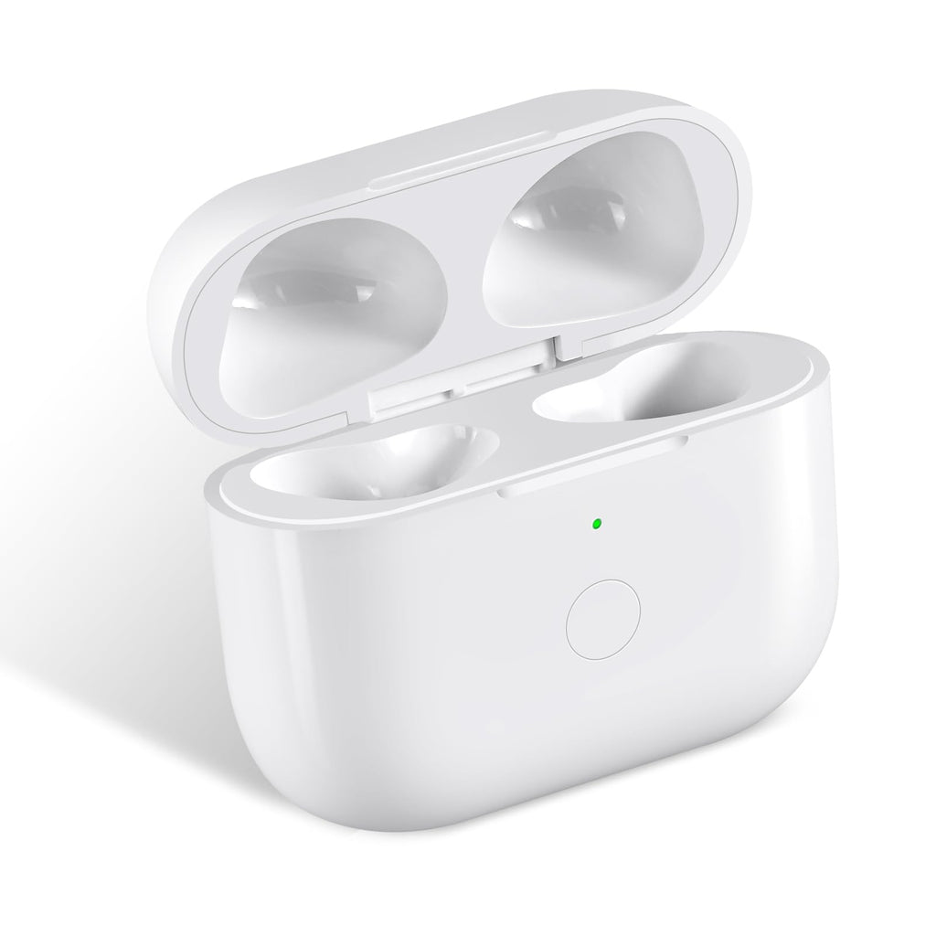 White Wireless Charging Case with Bluetooth Pairing Sync Button U149919