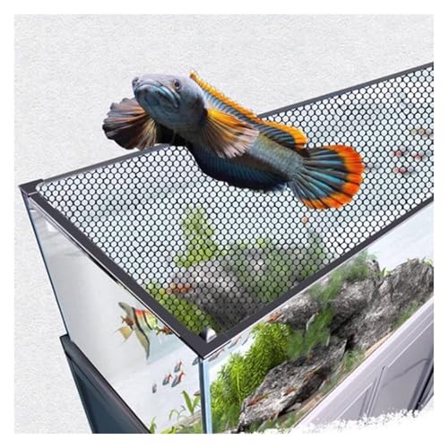 Aquarium Anti-Jump Net Cover (55.1" x 23.6") A182960
