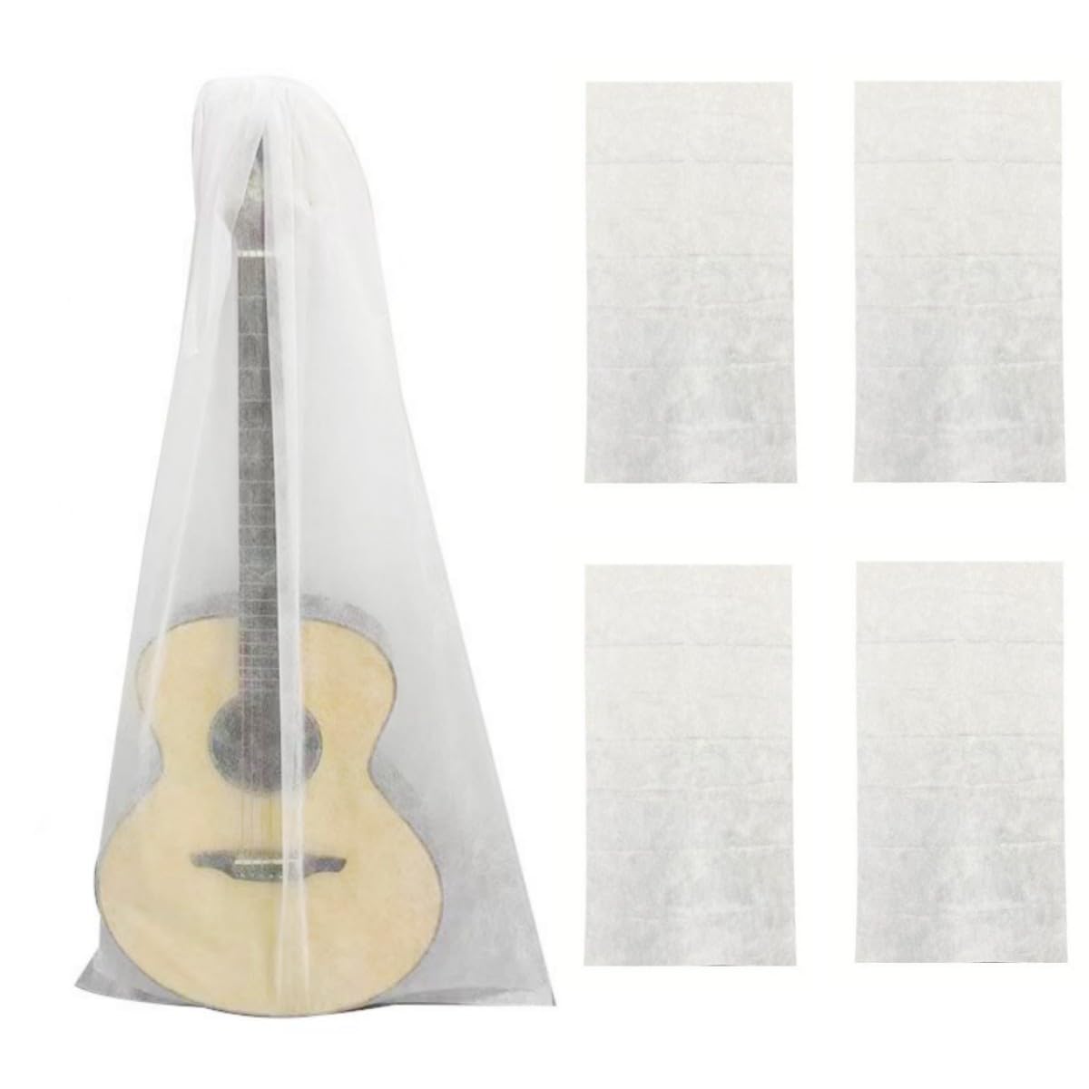 4 Pack Non-Woven Fabric Guitar Dust Cover J95090
