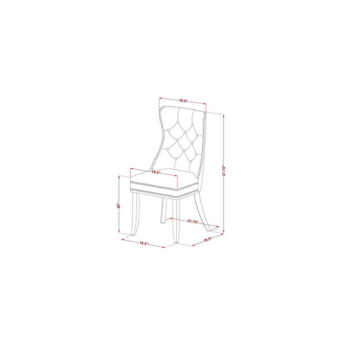 9 Piece Dining Room Set with Green Chairs F79947