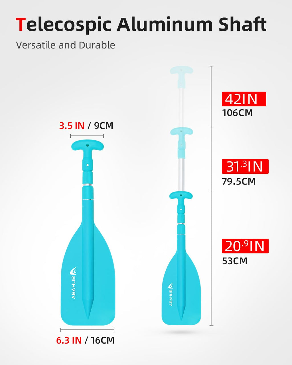 Telescoping Emergency Paddle 21''-42'' A13073
