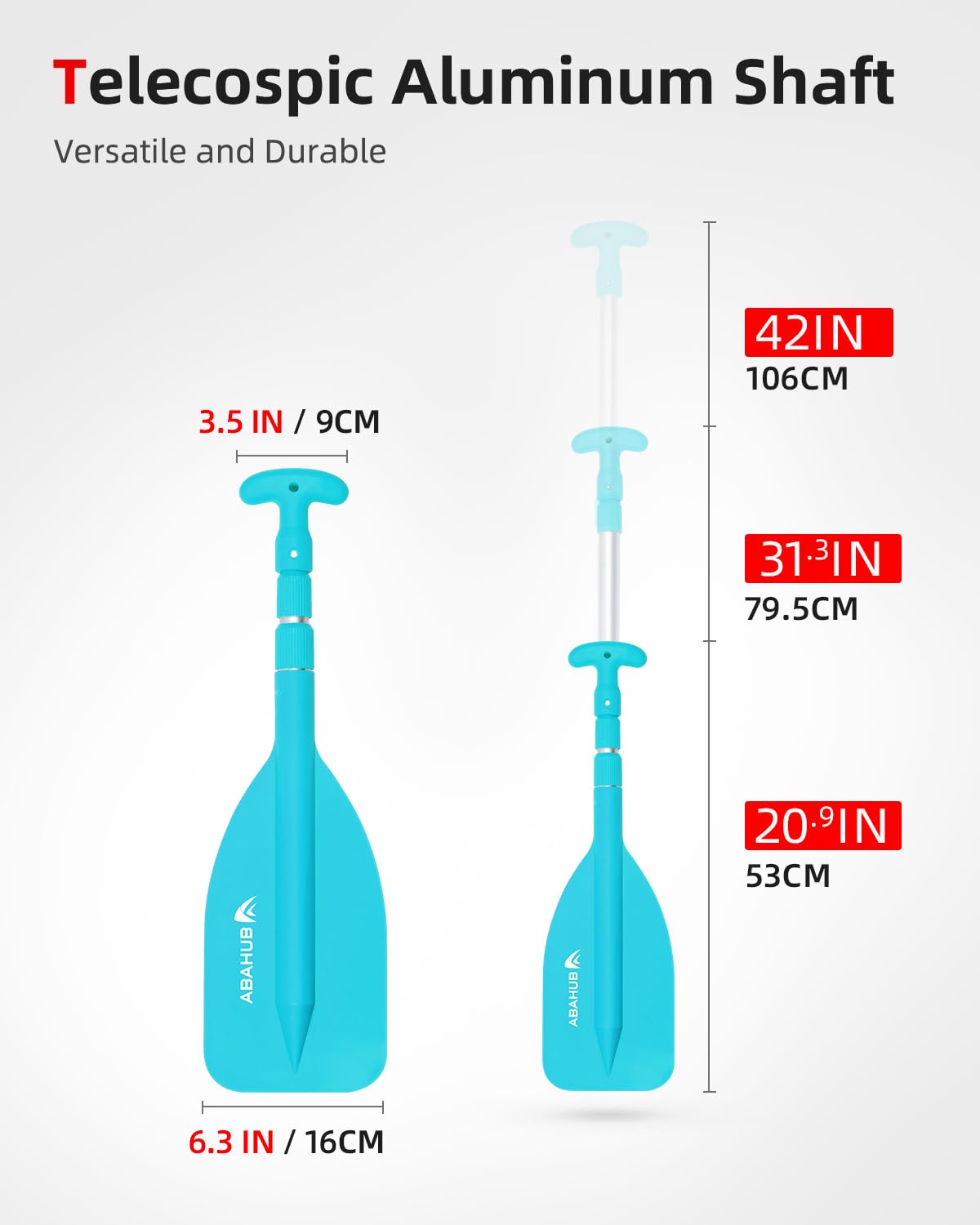 Telescoping Emergency Paddle 21''-42'' A13073