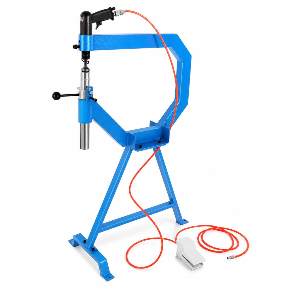 Pneumatic Planishing Hammer with 1/2/3" Anvil and Foot Pedal D62705