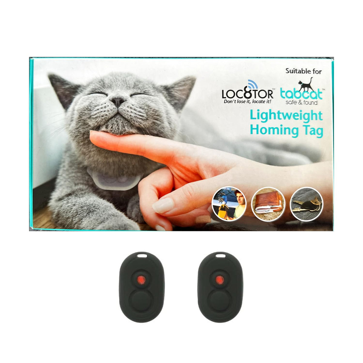 Loc8tor TabCat Pet Collar Locator (2 Pack) B387