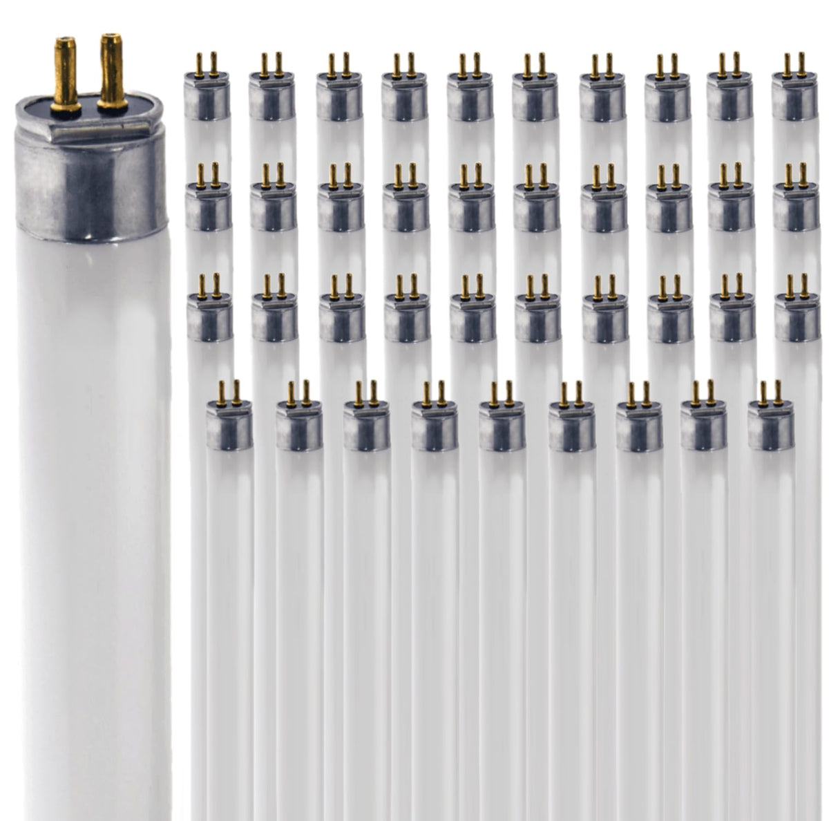 24 Inch 24W 6500K T5 Fluorescent Bulb G5 Bipin Base Pack of 40 D836