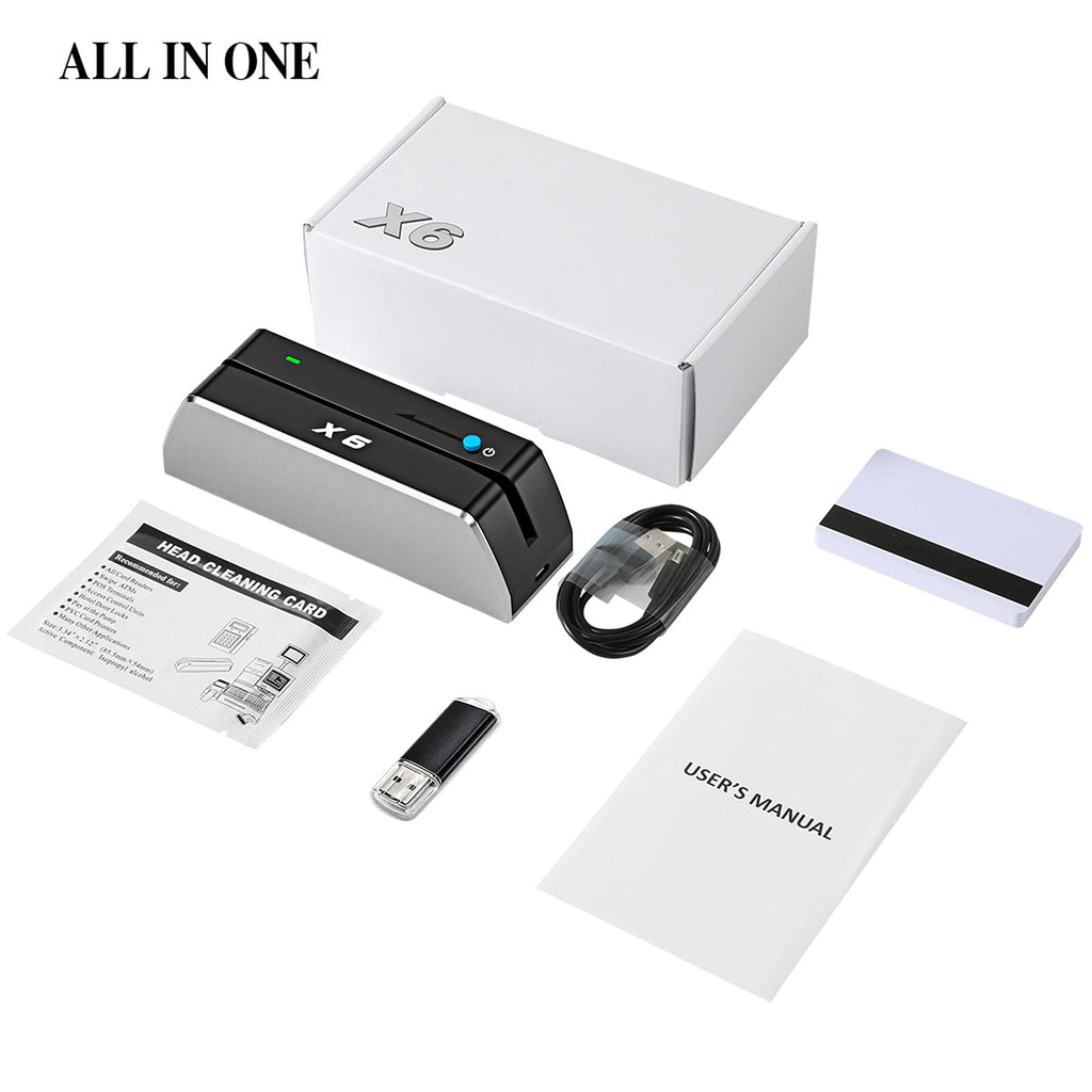 Magnetic Card Reader Writer USB 3 Tracks E986833