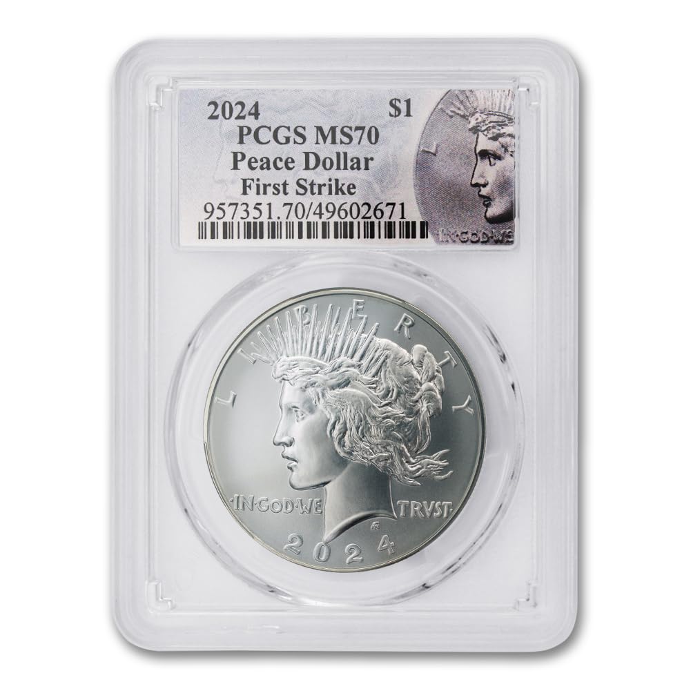 American Silver Peace Dollar Coin Q968
