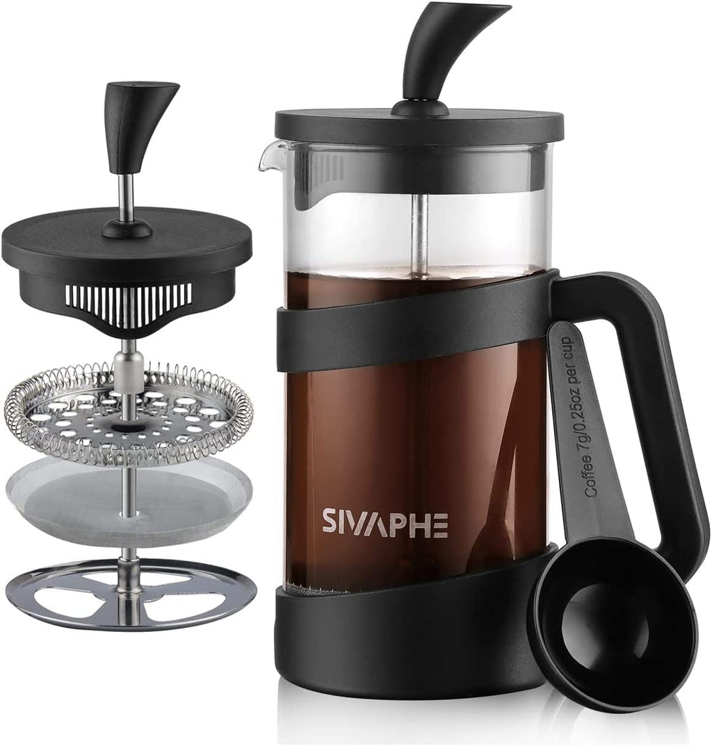 Small 12oz French Press Coffee Maker W9733