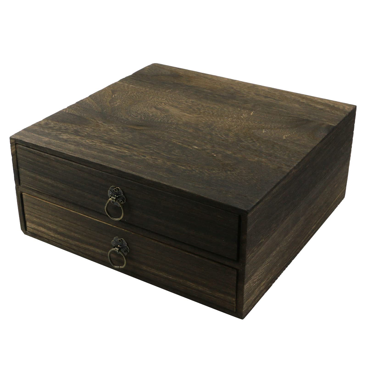 Wooden Desk Organizer with Drawer S200406