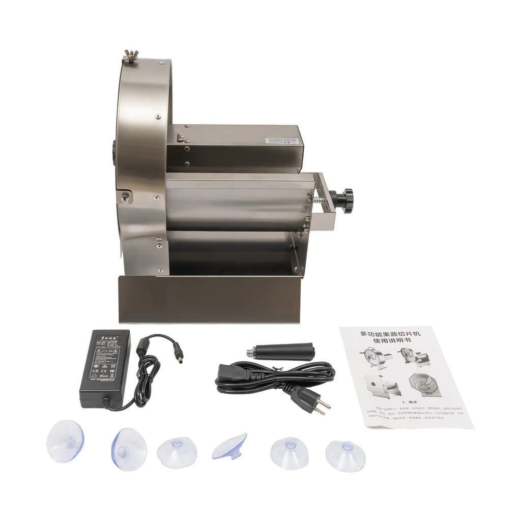 Electric Vegetable Slicer 2 IN 1 0-12mm Thickness Adjustable M858