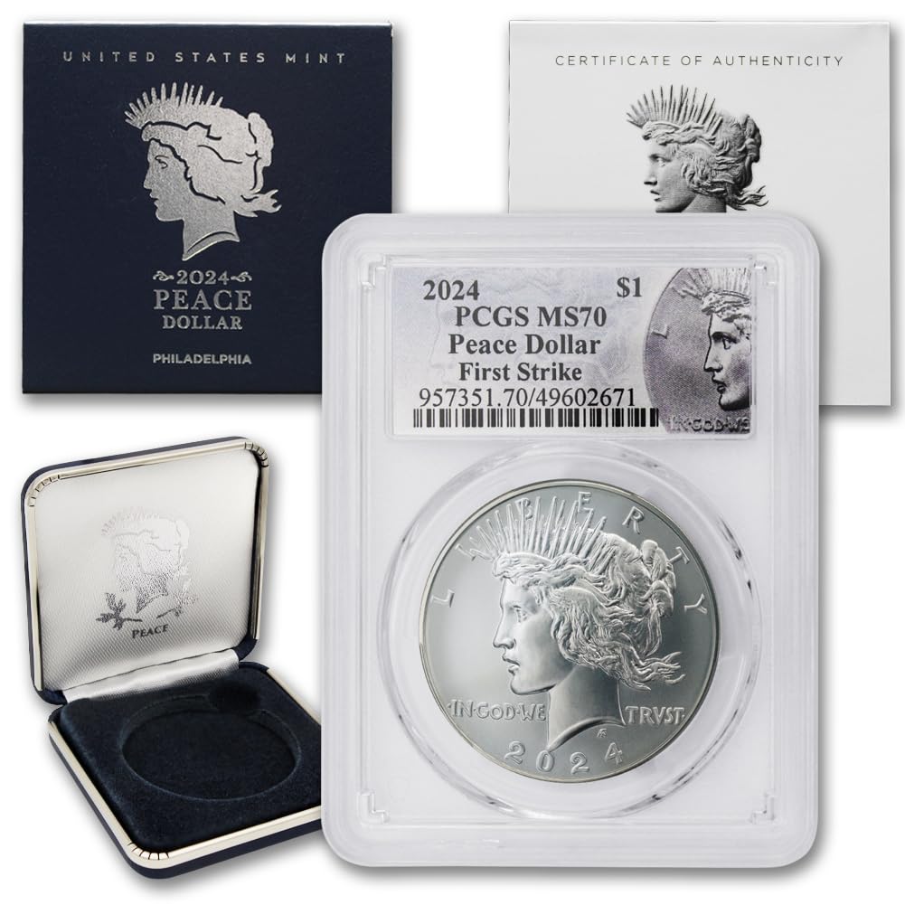 American Silver Peace Dollar Coin Q968