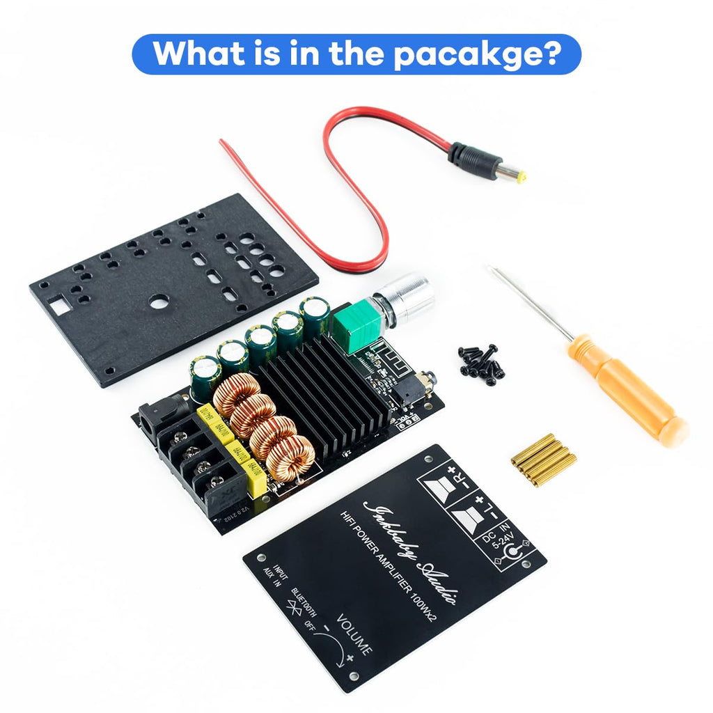 200W Bluetooth 5.0 Stereo Dual Channel Mini Amp Board Z30911