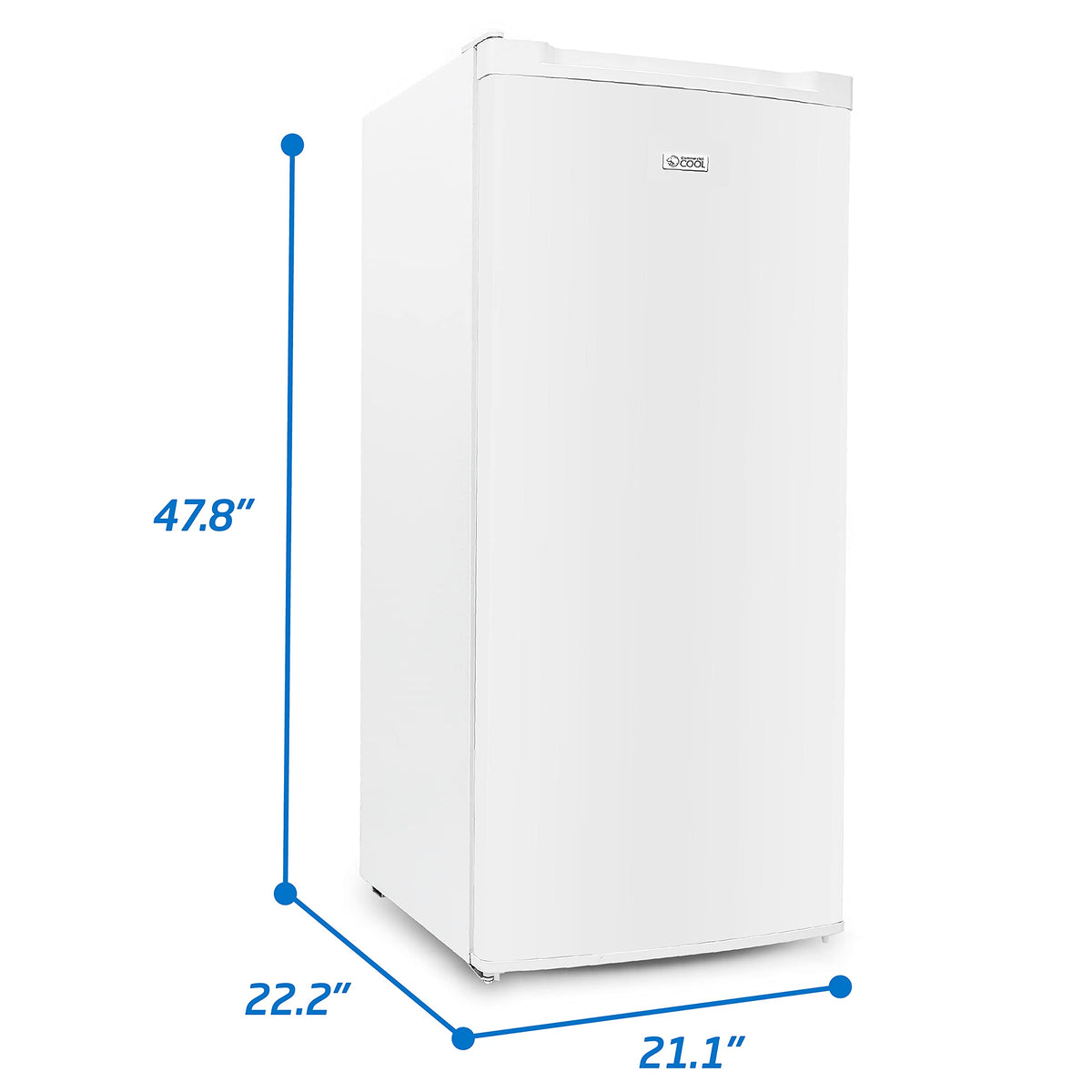 5.0 Cu. Ft. Upright Freezer White M181052