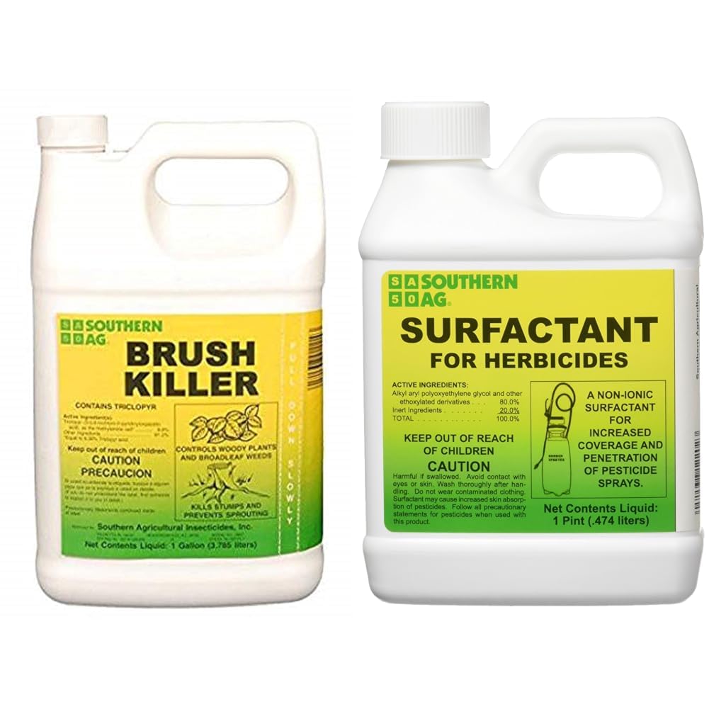8.8% Triclopyr Brush Killer 1 Gallon and 16oz Surfactant W32044