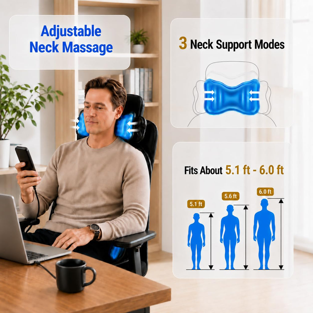 Shiatsu Massage Cushion with Heat E10297