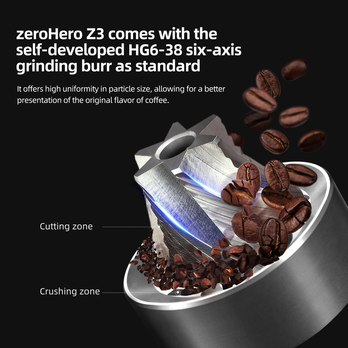 Manual Coffee Grinder, 25g Capacity E6071