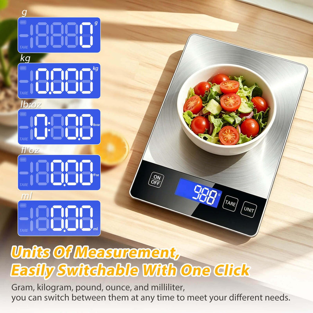 33lb Digital Stainless Steel Food Scale M995