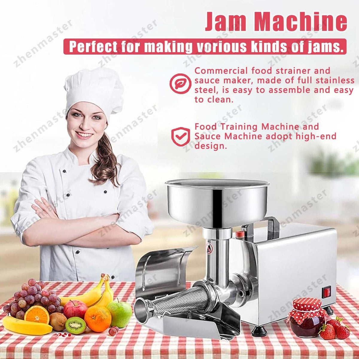 450W Stainless Steel Electric Juicer M2153