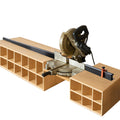 Miter Saw Fence System with Flip Stop U696404