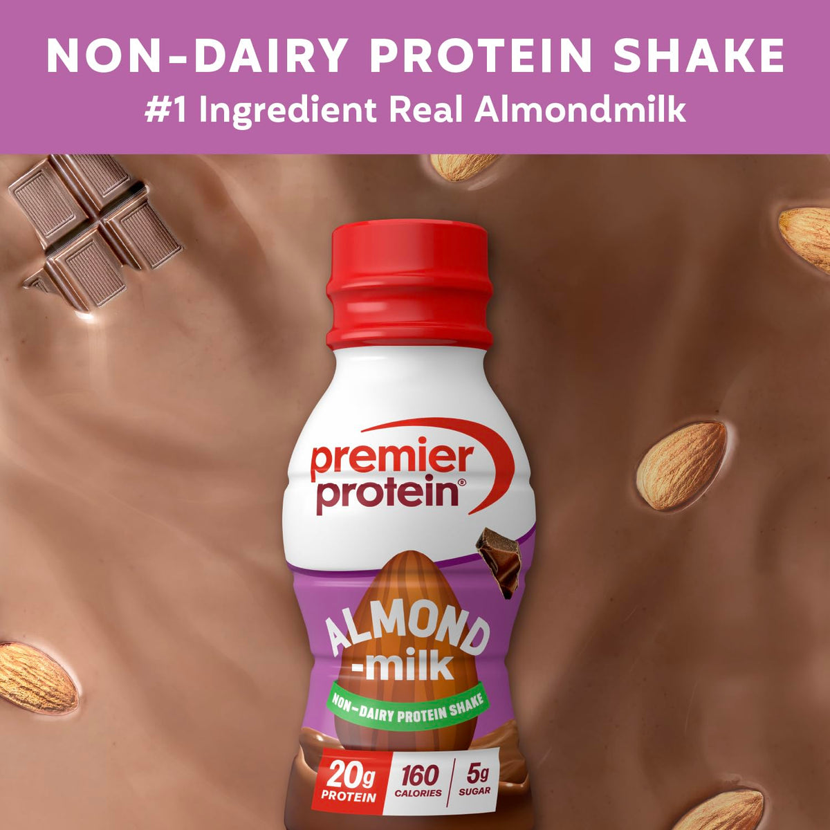 Chocolate Almondmilk Protein Shake 12 Pack M127