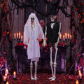 2 Set 5.4 Ft Posable Skeleton Decor U6309