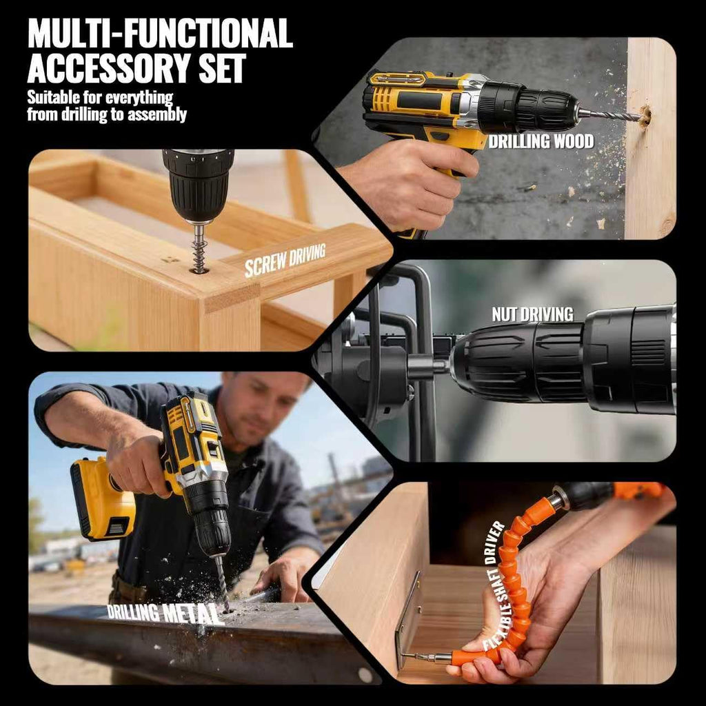 21V Cordless Drill Driver with 2 Batteries Z22631
