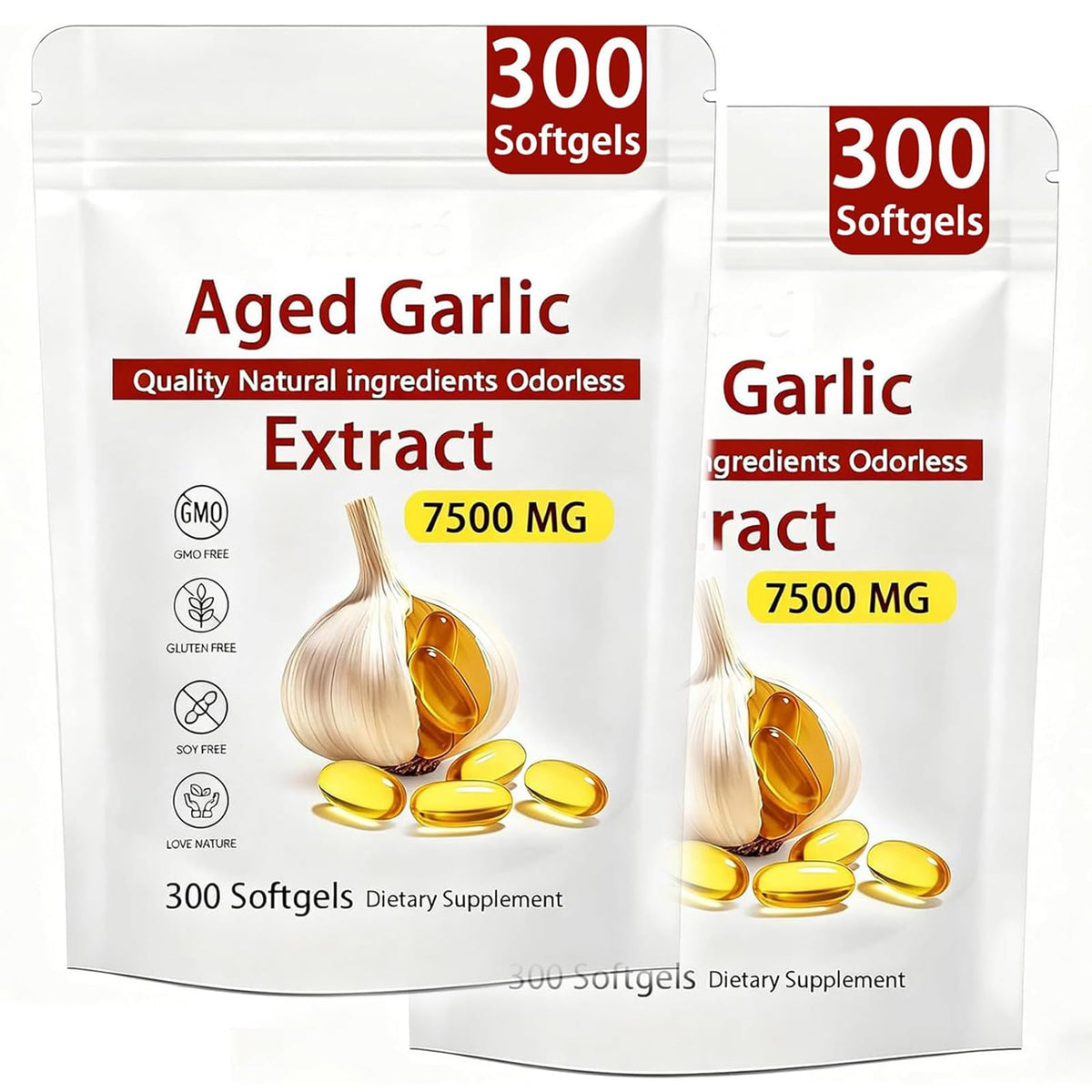 Aged Garlic Extract (2pcs) M29001