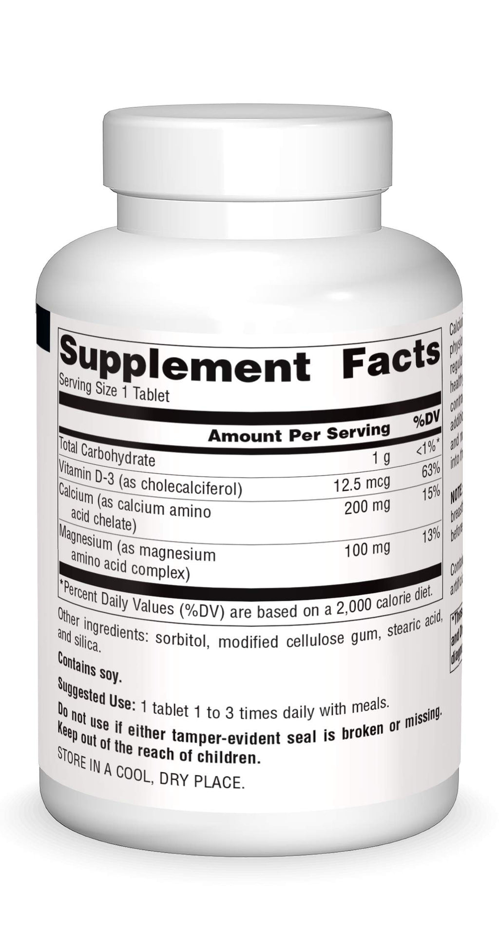 Calcium & Magnesium 300 MG 250 Tablets L93639