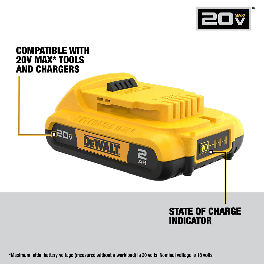 20V MAX Cordless Drill Driver and Circular Saw Combo Kit with 2 Ah Batteries and Charger Q879192