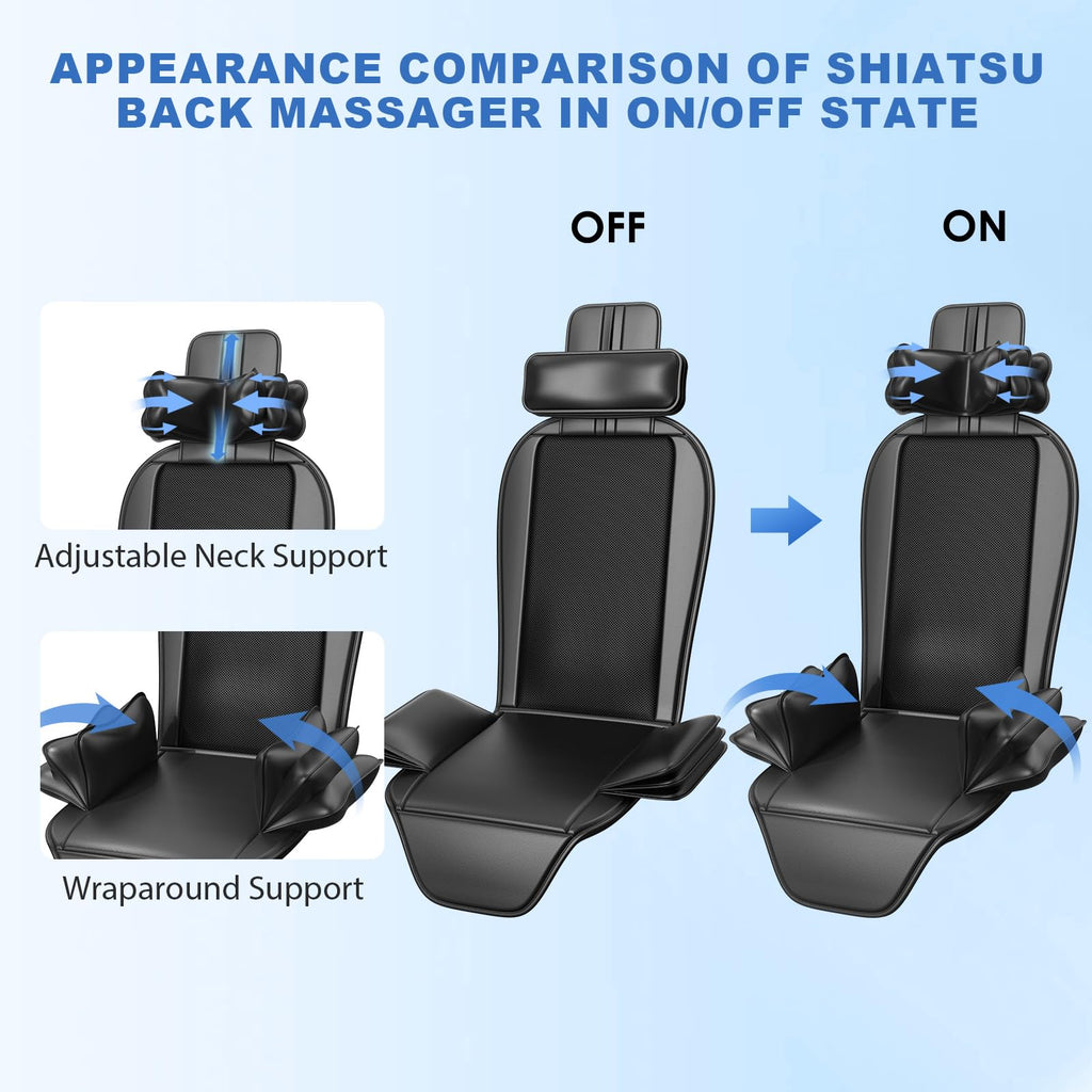 Shiatsu Massage Cushion with Heat E10297