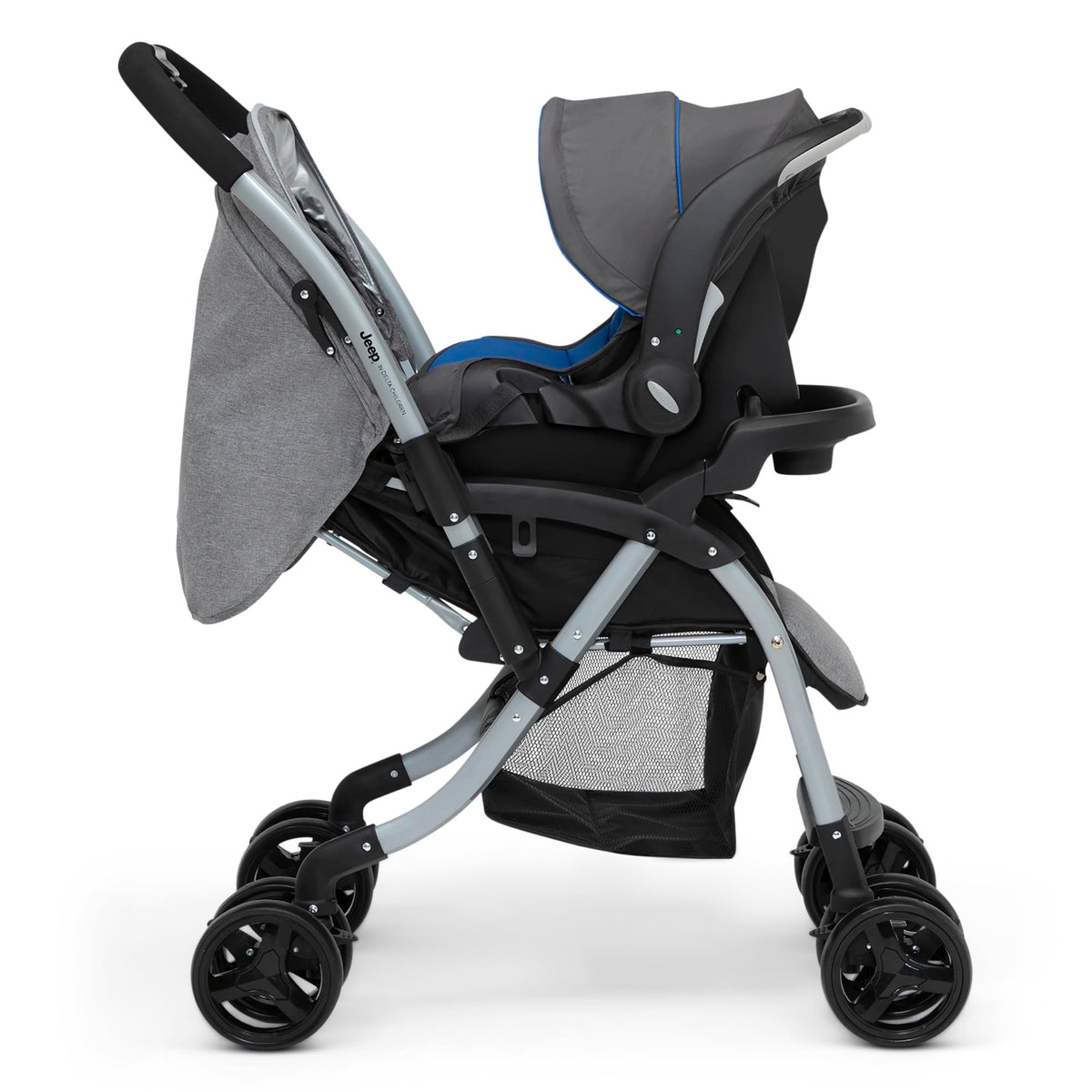 Grey Tweed Stroller F8292