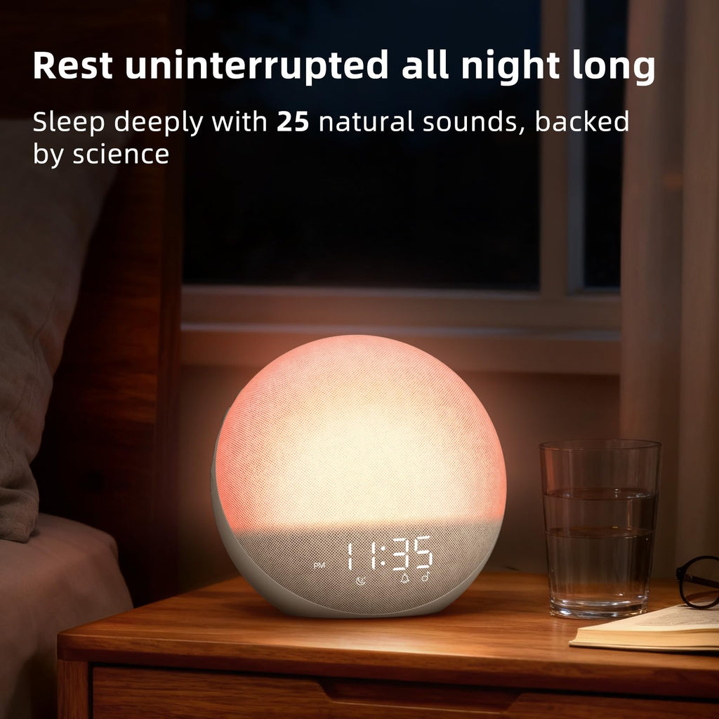 Sunrise Alarm Clock White Noise Machine F929682