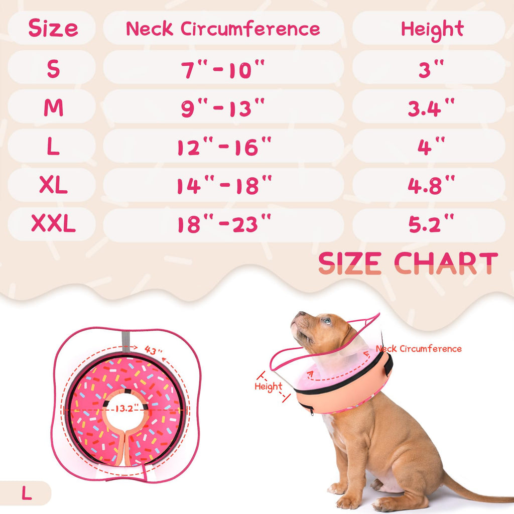 Inflatable Dog Cone Collar for Dogs Q7898