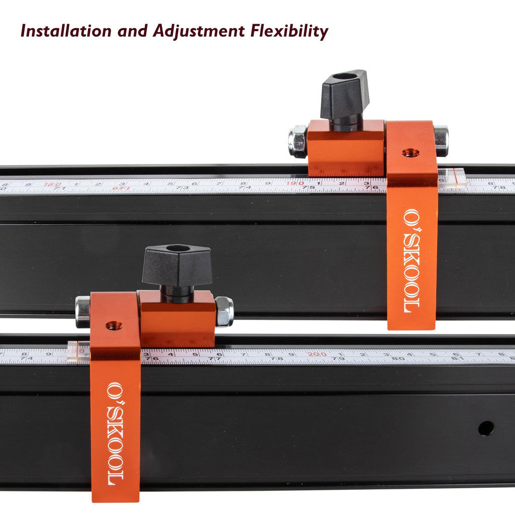 Miter Saw Fence System with Flip Stop U696404