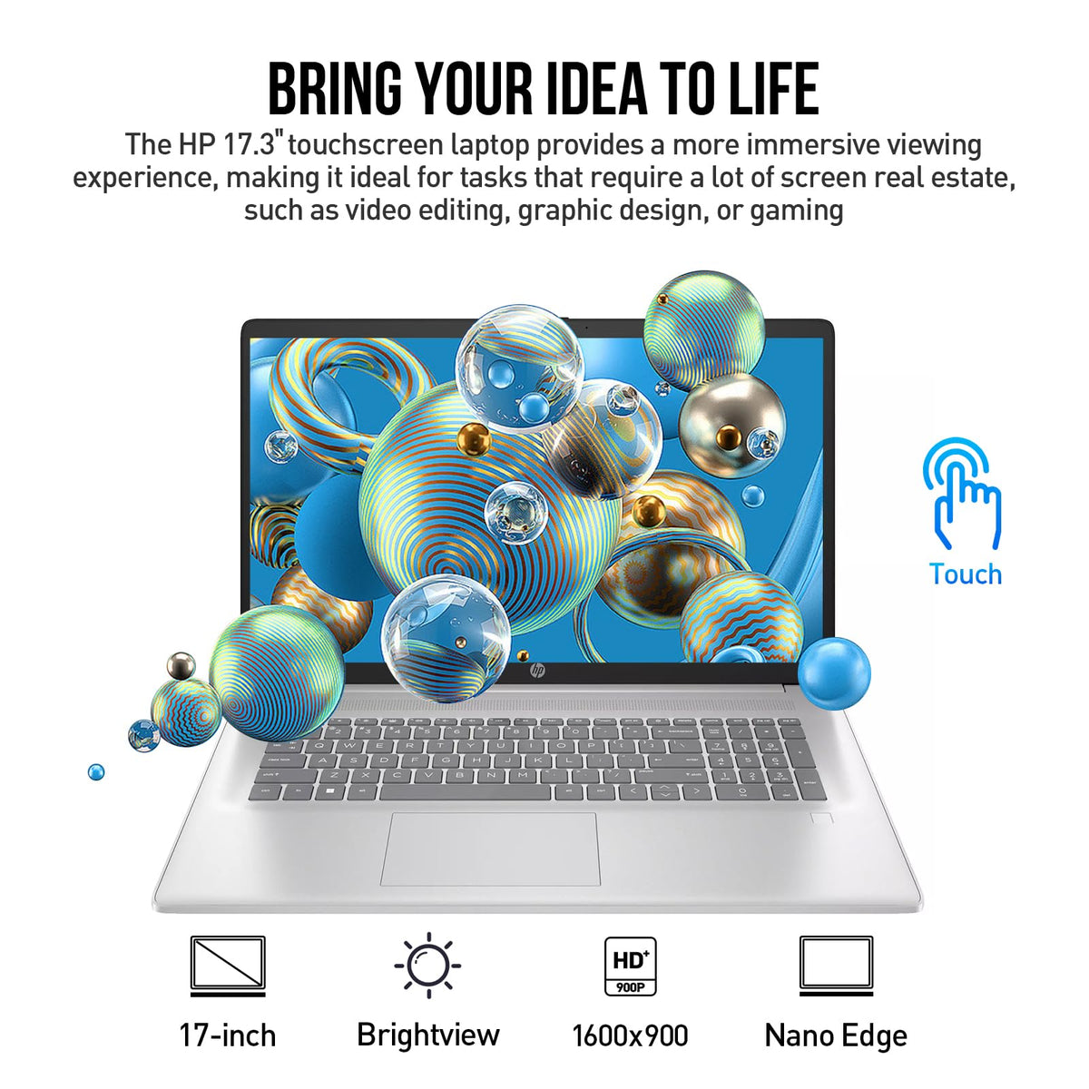 17.3 Inch Touchscreen Intel Core i7 Laptop R831