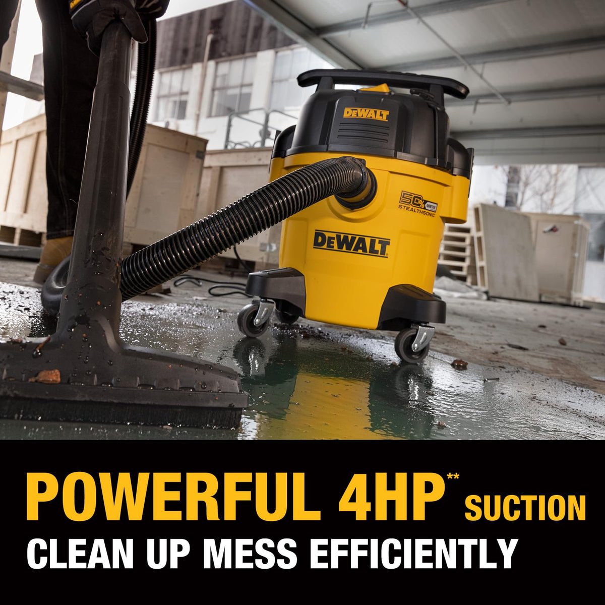 5 Gallon 4 Peak HP Wet and Dry Shop Vacuum T737152