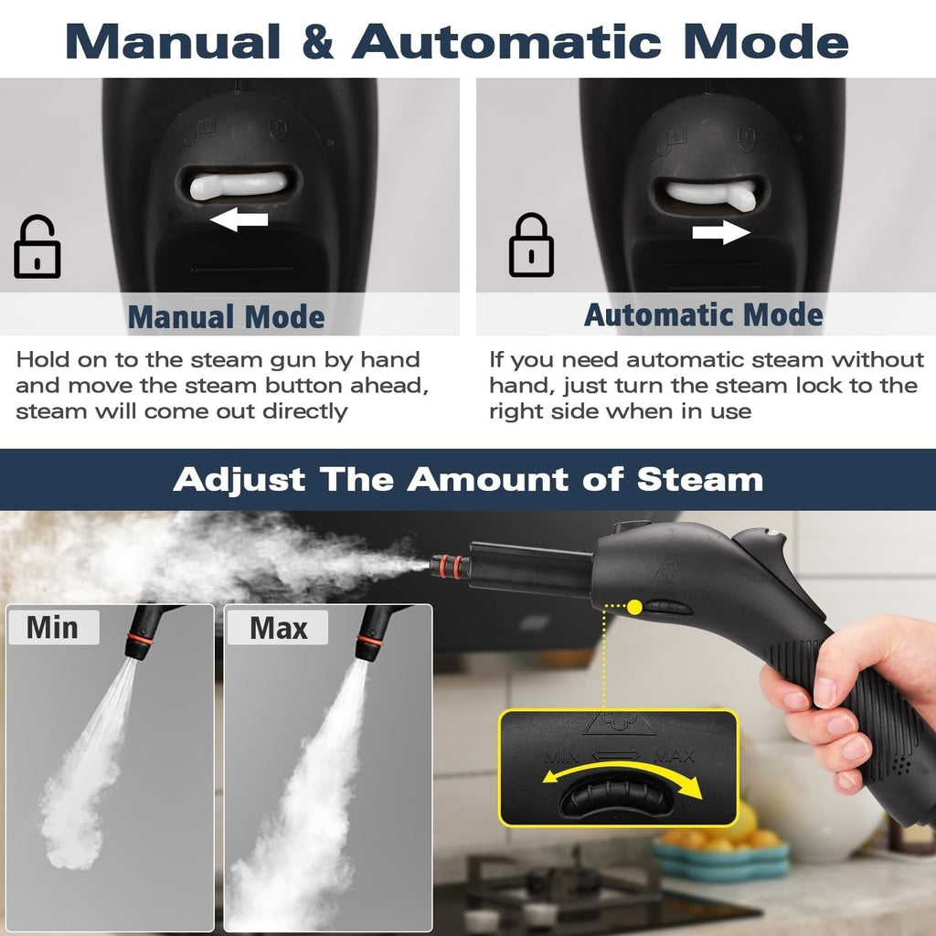 4.5 Bar 300°F Steam Cleaner L8263
