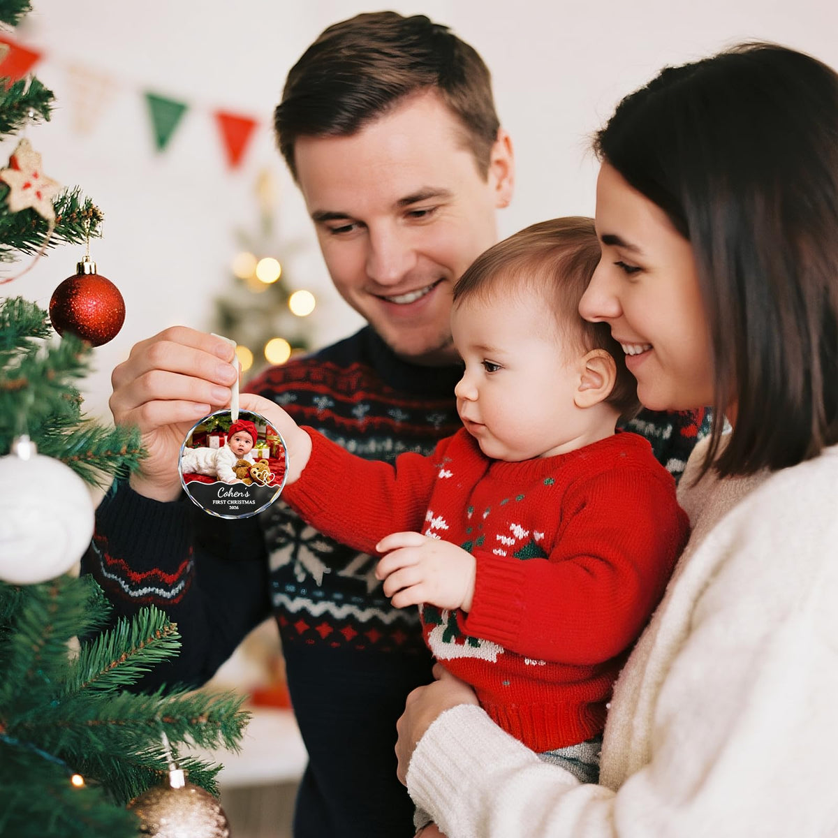 Baby's First Christmas Ornament 2026 O4464