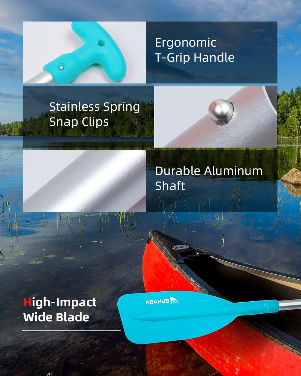 Telescoping Emergency Paddle 21''-42'' A13073