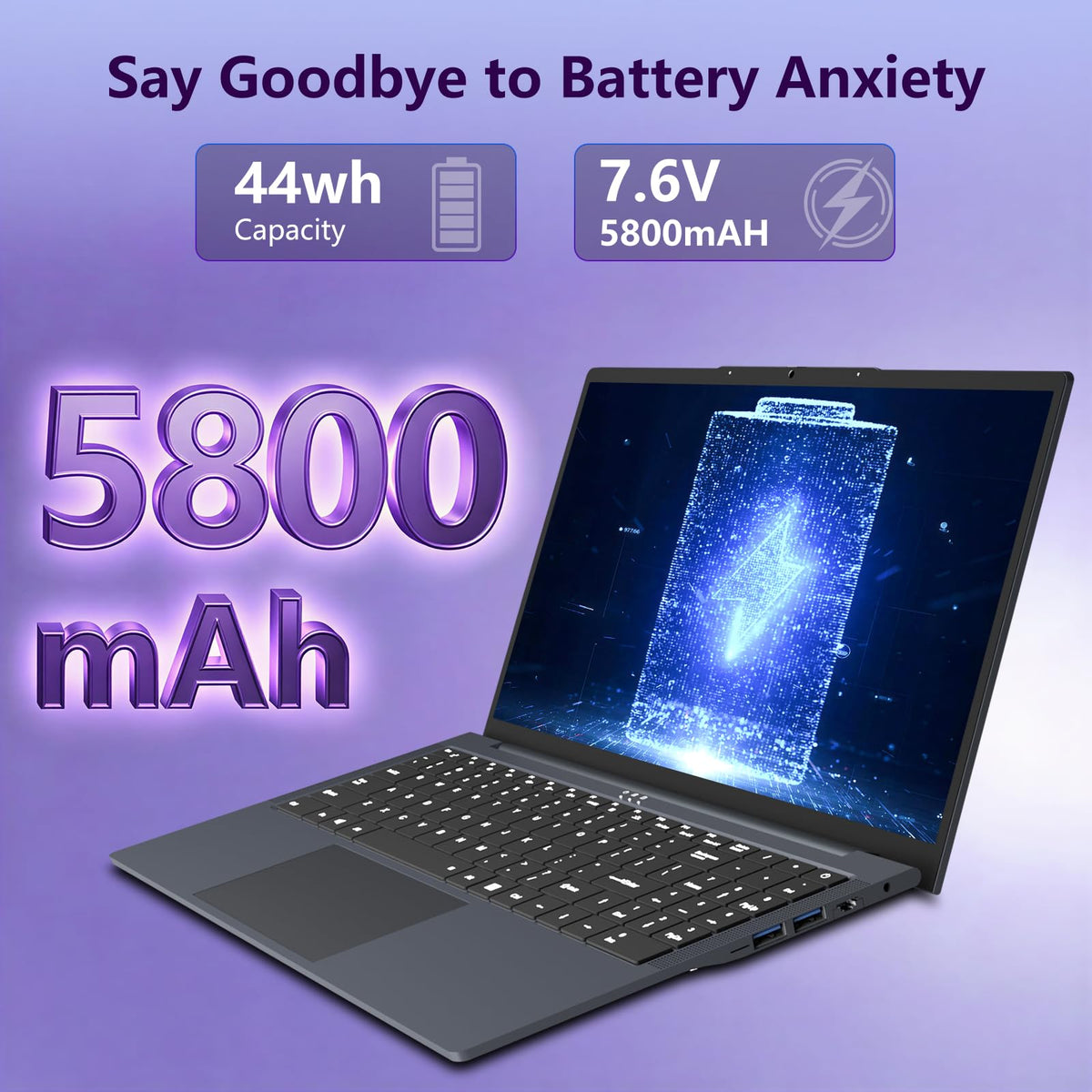 16GB RAM 256GB SSD Core i5 16" IPS FHD Laptop Computer Q7240