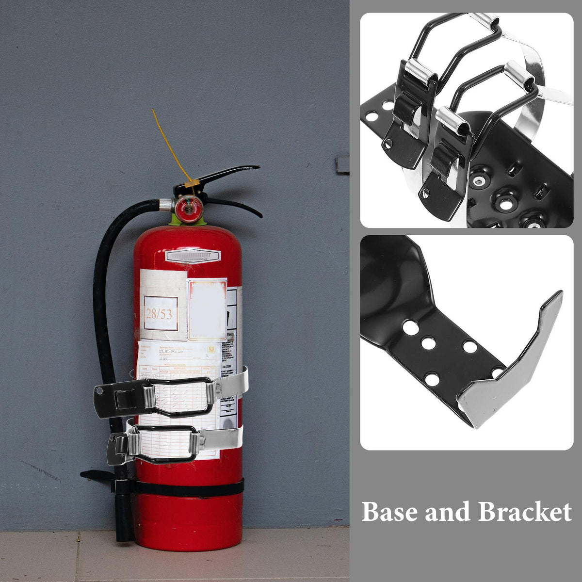 Wall Fire Extinguisher Holder Metal Hanger 2.5LBS M68915