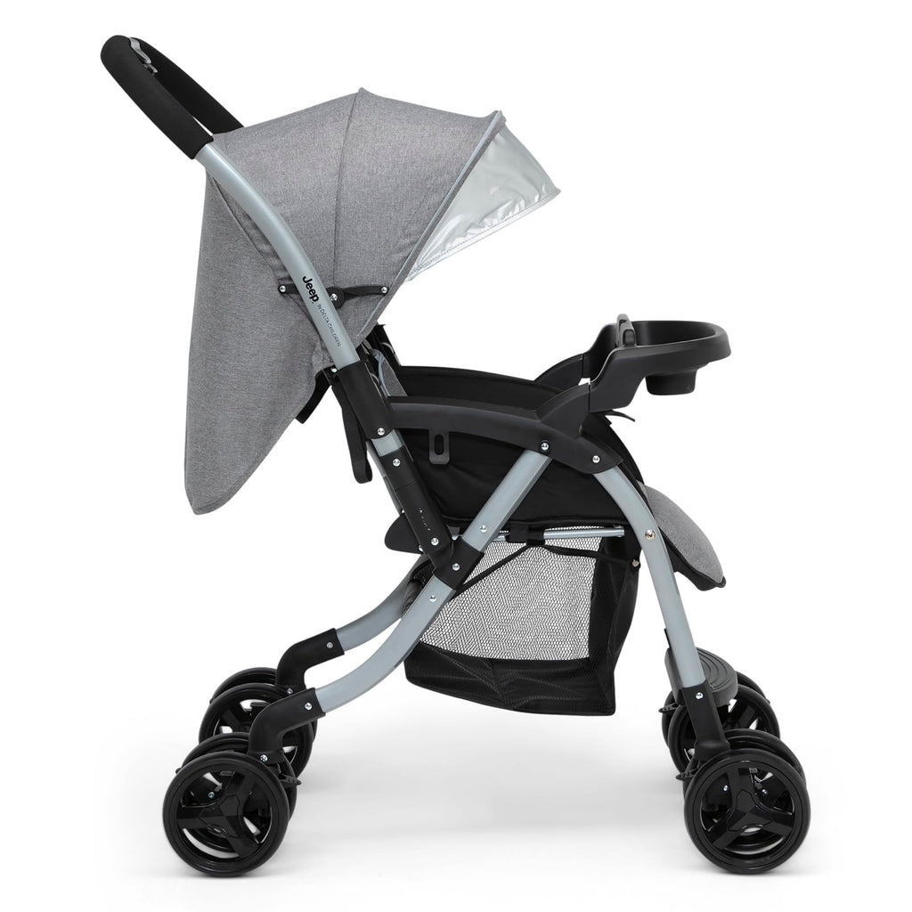 Grey Tweed Stroller F8292