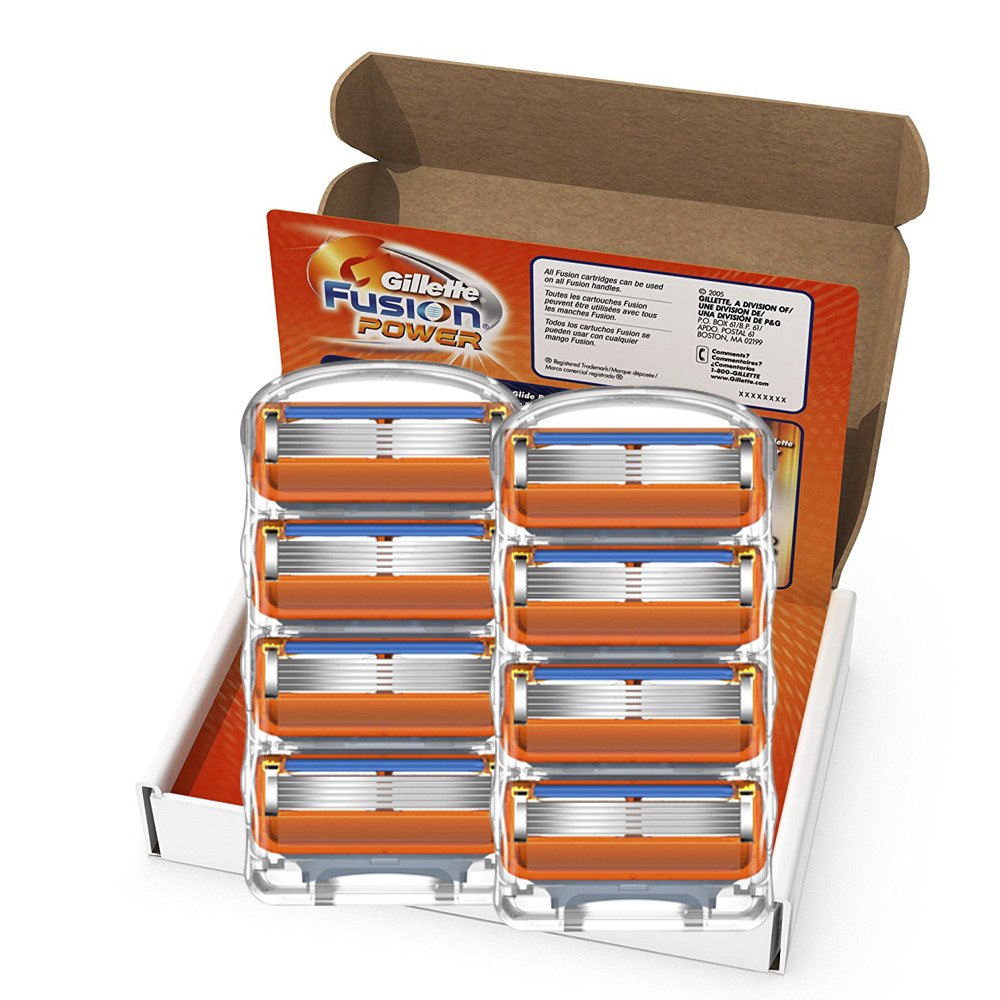 Men's Razor Blade Refills, 8 Count A312