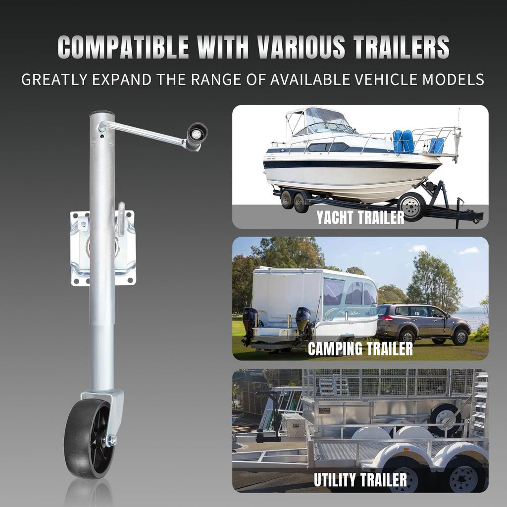 1000 lbs Trailer Jack with Wheel Y329