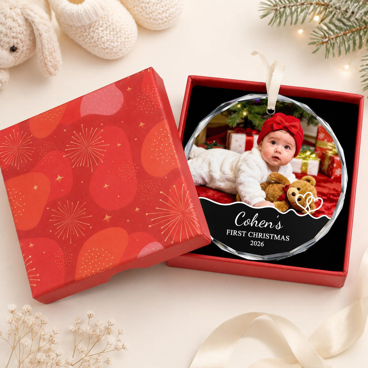 Baby's First Christmas Ornament 2026 O4464
