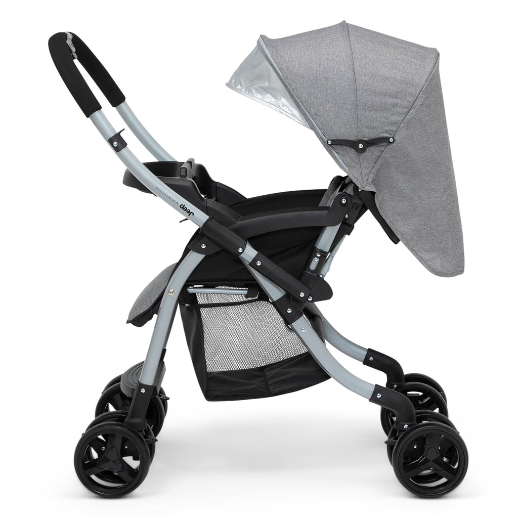 Grey Tweed Stroller F8292