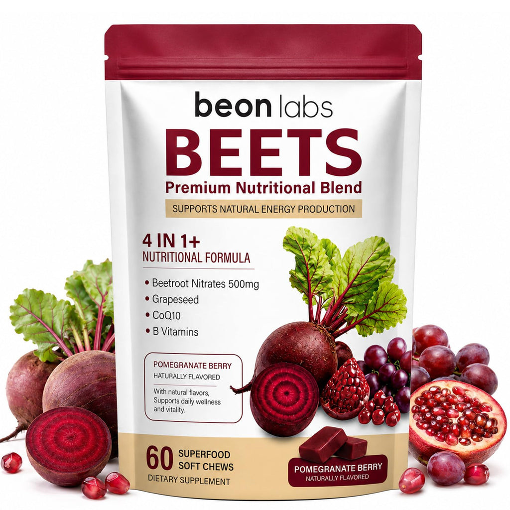 Beet Chews with L-CoQ10 & Grape Seed 60 Chew I841524