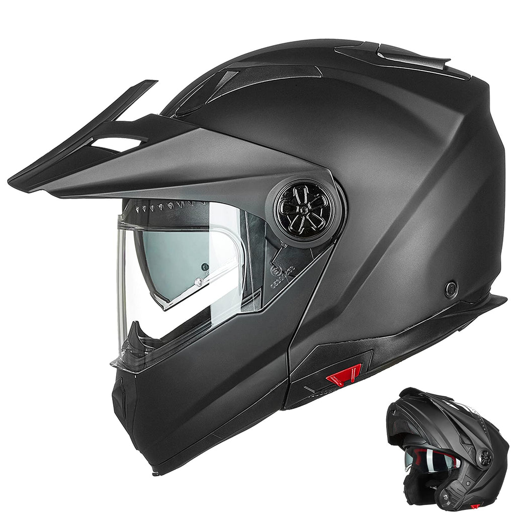 Full Face Modular ATV Helmet with Anti Fog Visor V726